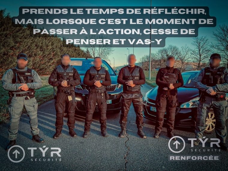 Surveillance armée , Nevers, TÝR Sécurité